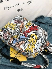 Comic Graffiti Bagpack