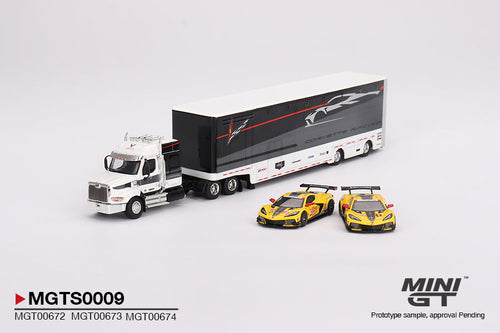 Corvette Racing C8.R Racing Transporter Set