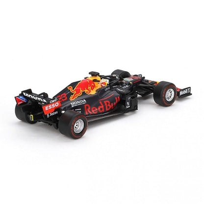 Mini GT Code 835 Red Bull RB16B #33 Max Verstappen 2021 Abu Dhabi Grand Prix Winner