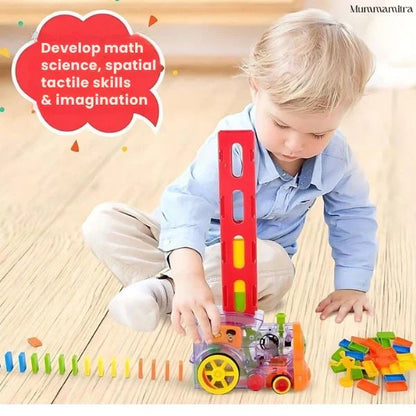 BlockChase – Race, Set, Domino | Instant Chain Reactions | Perfect for Little Hands
