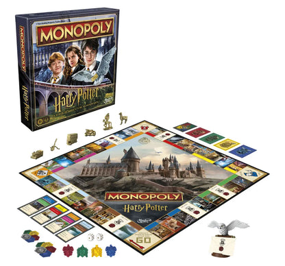 Official Harry Potter Monopoly Board Game-  New 2025 Edition