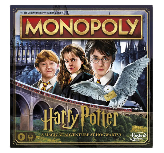 Official Harry Potter Monopoly Board Game-  New 2025 Edition
