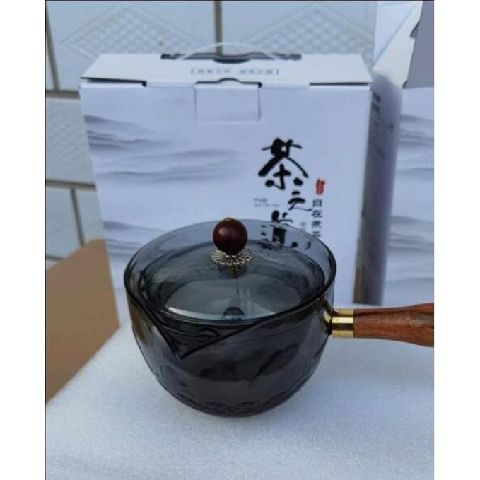 Glass Teapot Heat Resistant Tea Steeper Thickened Blooming Tea Maker Kettle