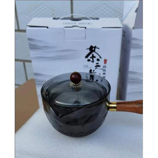 Glass Teapot Heat Resistant Tea Steeper Thickened Blooming Tea Maker Kettle