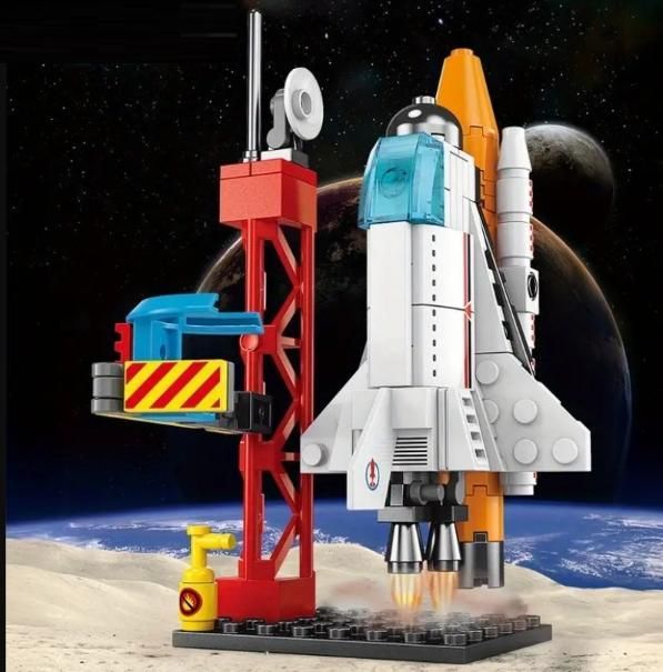 🚀 DIY 8-in-1 Spacecraft Building Blocks for Kids – Ignite Their Imagination!