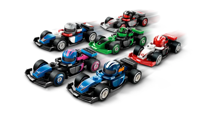 LEGO F1 Collectible Race Cars