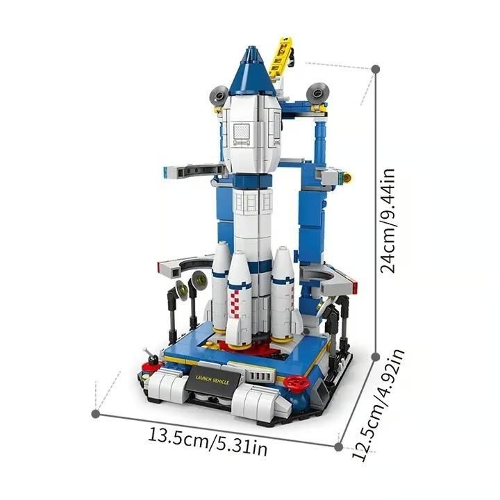 🚀 DIY 8-in-1 Spacecraft Building Blocks for Kids – Ignite Their Imagination!