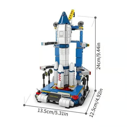 🚀 DIY 8-in-1 Spacecraft Building Blocks for Kids – Ignite Their Imagination!