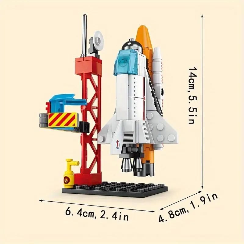 🚀 DIY 8-in-1 Spacecraft Building Blocks for Kids – Ignite Their Imagination!