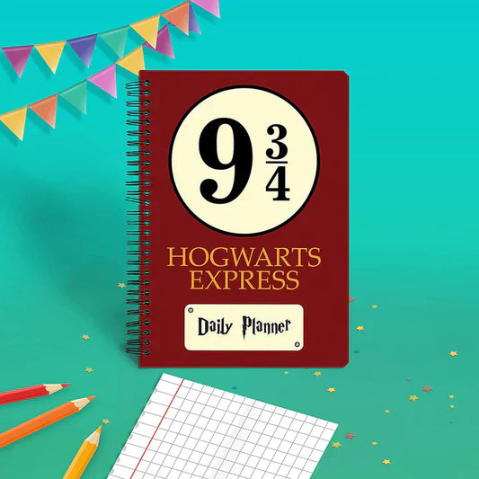 Harry Potter Hogwarts 9 3/4 Daily Planner