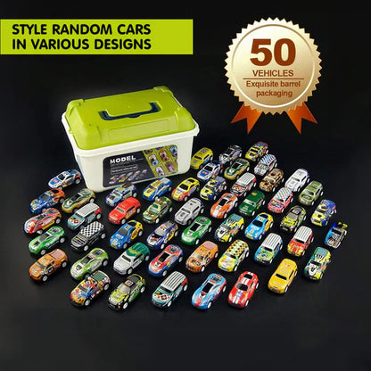 Mini-Pull Back Car with Storage