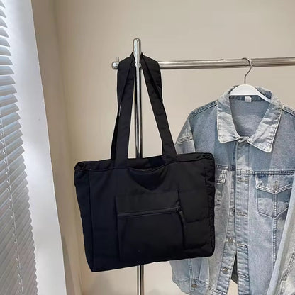 Blush Cloud Quilted Tote