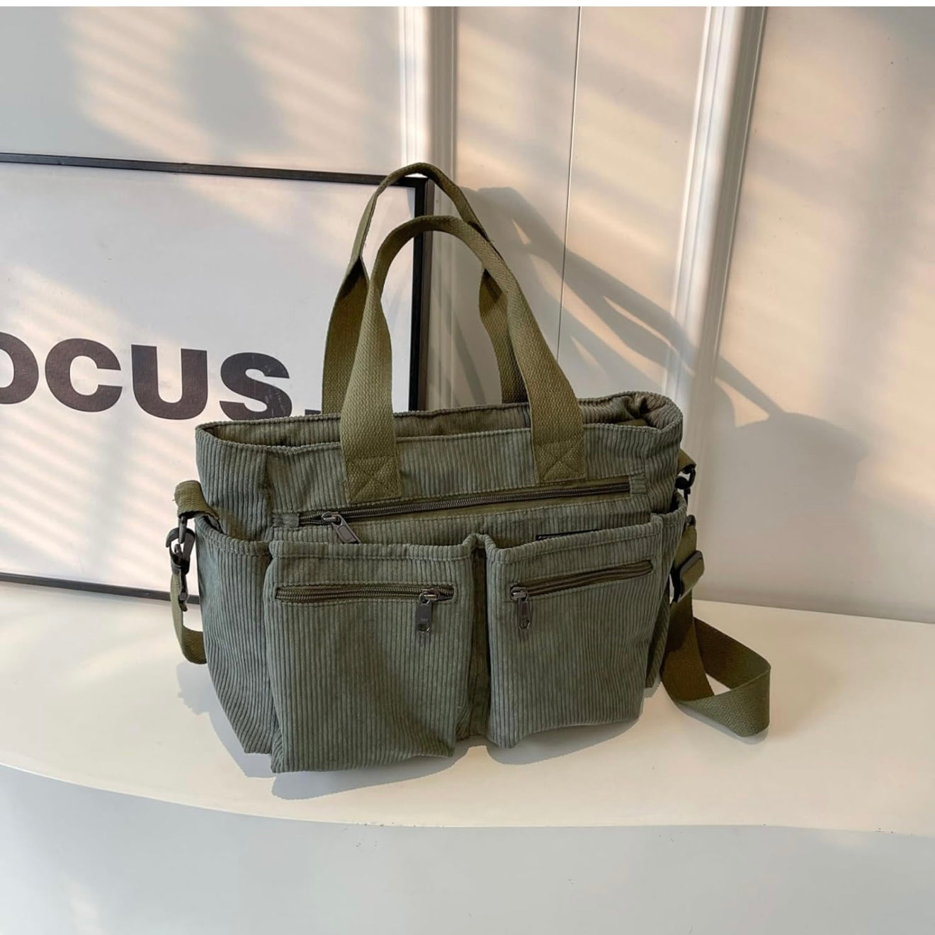 The Corduroy Utility Tote