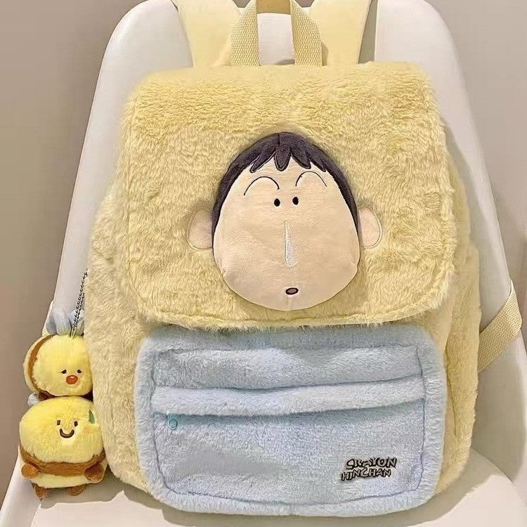 Bochan and Shiro Plush Backpack