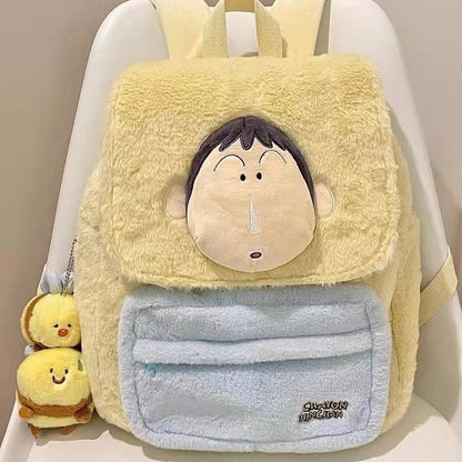 Bochan and Shiro Plush Backpack