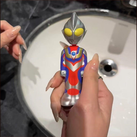 Superhero Jumping Toy Toothbrush with Ultra Soft Bristles (Set of 2)