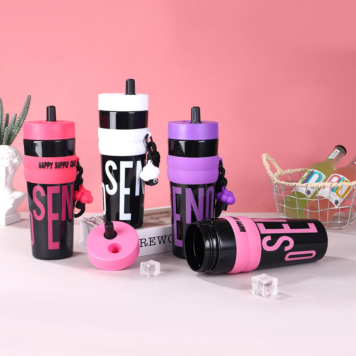 Happy Chain Sipper Tumbler