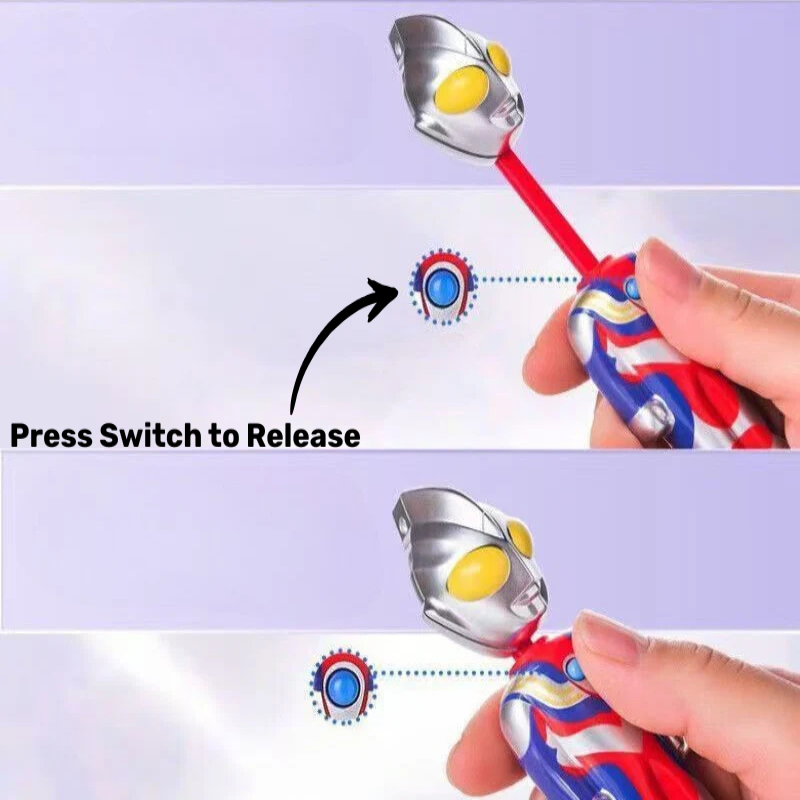 Superhero Jumping Toy Toothbrush with Ultra Soft Bristles (Set of 2)