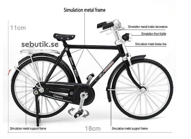 DIY Bicycle Model Scale Toy