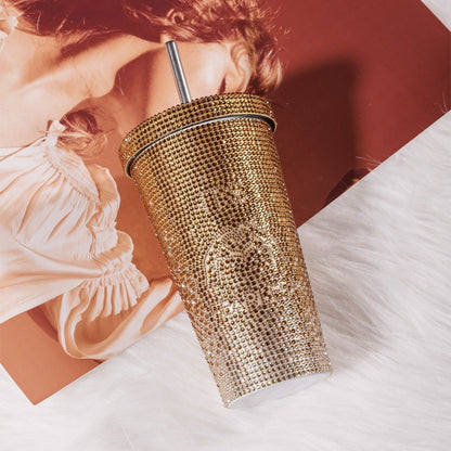 TS Bling Tumbler 16oz 【Reputation/1989/TTPD/Fearless/Lover/Midnight Edition】Double Wall Coffee Cup