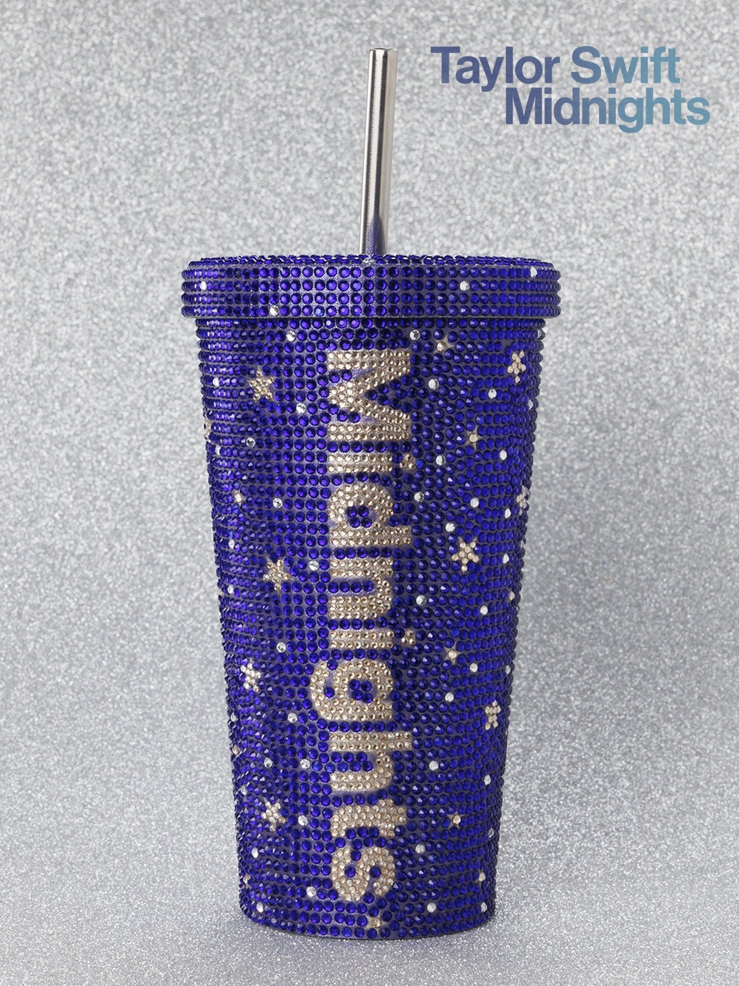 TS Bling Tumbler 16oz 【Reputation/1989/TTPD/Fearless/Lover/Midnight Edition】Double Wall Coffee Cup