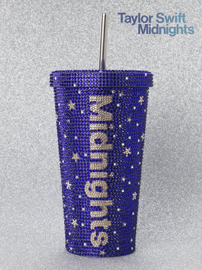 TS Bling Tumbler 16oz 【Reputation/1989/TTPD/Fearless/Lover/Midnight Edition】Double Wall Coffee Cup