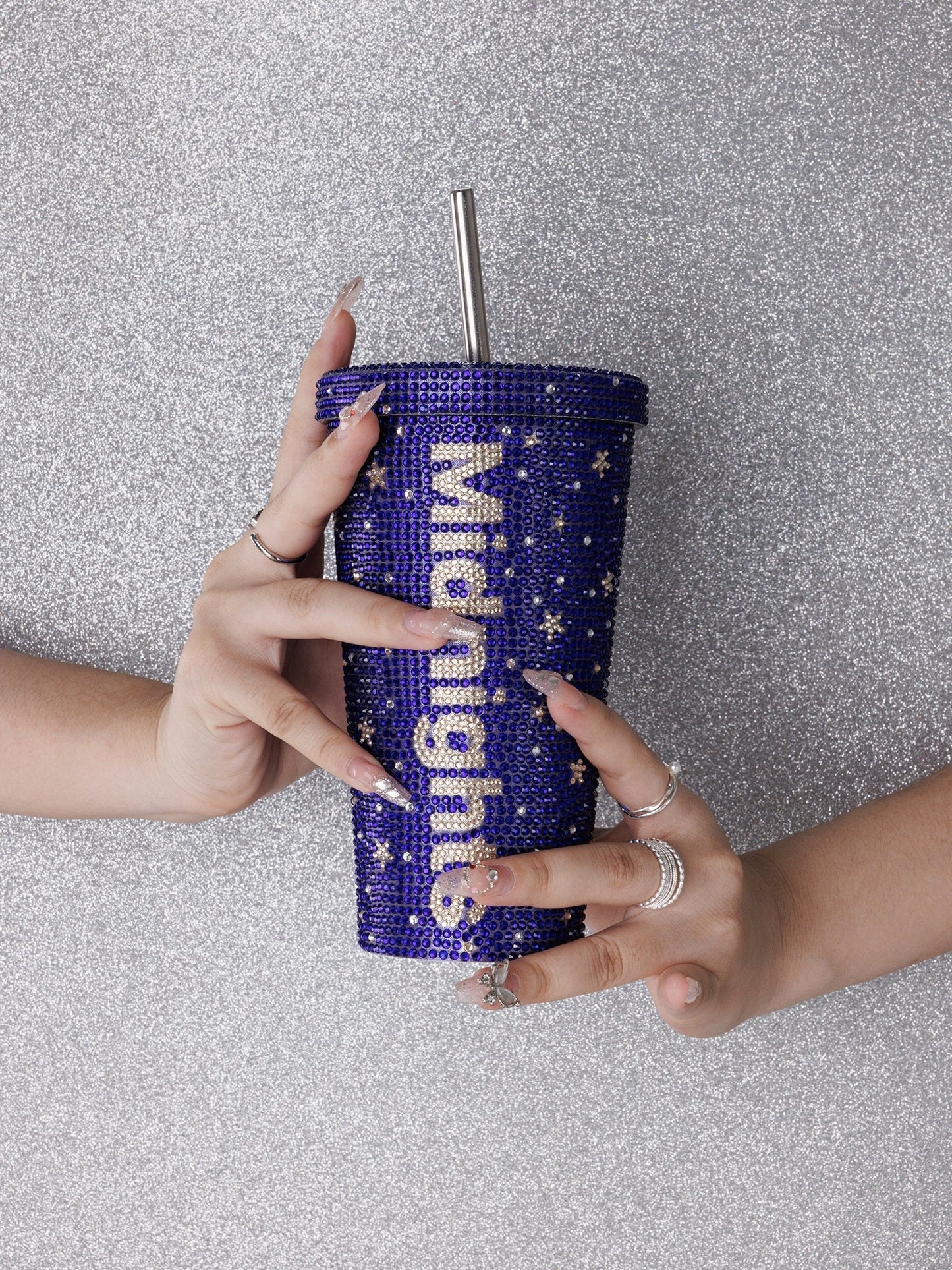 TS Bling Tumbler 16oz 【Reputation/1989/TTPD/Fearless/Lover/Midnight Edition】Double Wall Coffee Cup