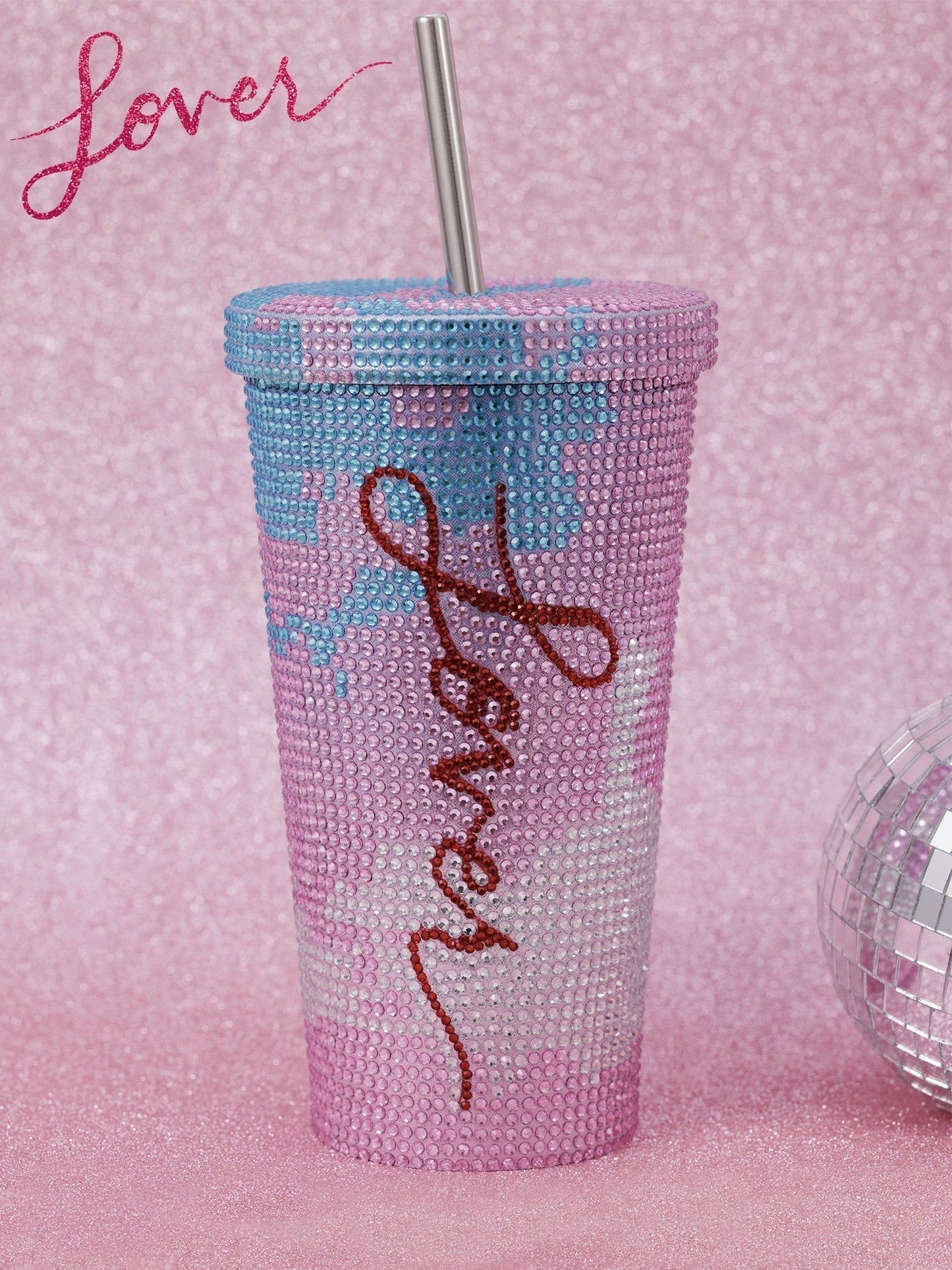 TS Bling Tumbler 16oz 【Reputation/1989/TTPD/Fearless/Lover/Midnight Edition】Double Wall Coffee Cup