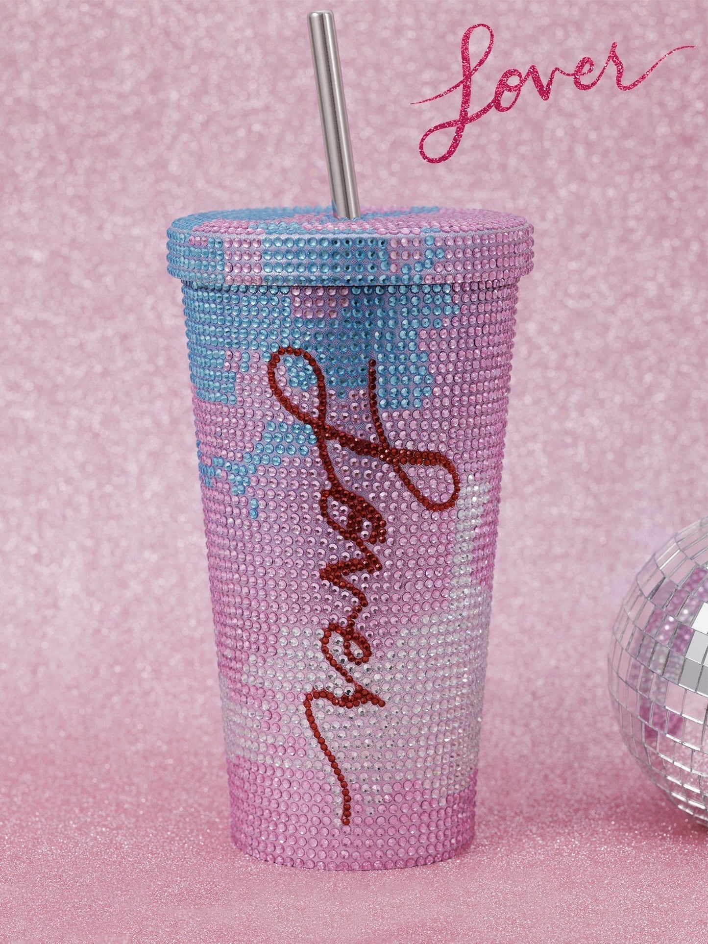 TS Bling Tumbler 16oz 【Reputation/1989/TTPD/Fearless/Lover/Midnight Edition】Double Wall Coffee Cup