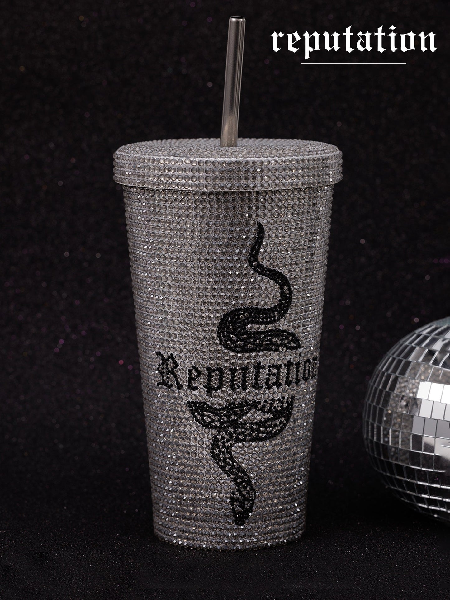 TS Bling Tumbler 16oz 【Reputation/1989/TTPD/Fearless/Lover/Midnight Edition】Double Wall Coffee Cup