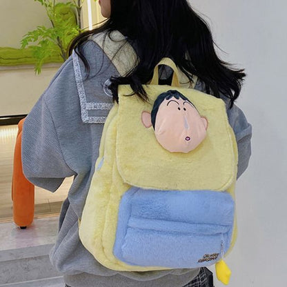 Bochan and Shiro Plush Backpack