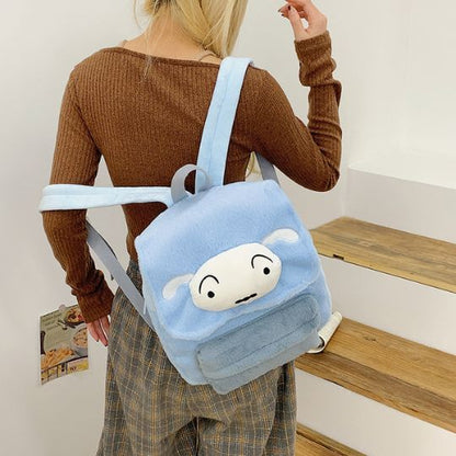 Bochan and Shiro Plush Backpack