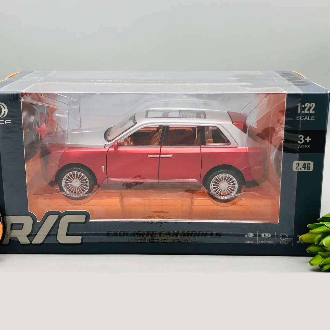 Rolls Royce RC Diecast Luxury Car 1:22 with Smoke & LED Lights