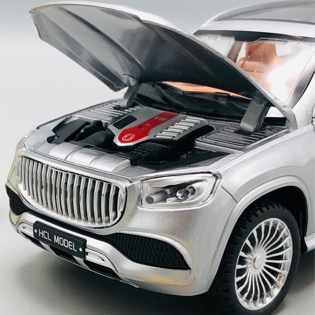 1:22 RC Diecast Mercedes GLS600 Model Car With Smoke