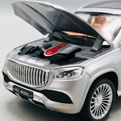 1:22 RC Diecast Mercedes GLS600 Model Car With Smoke