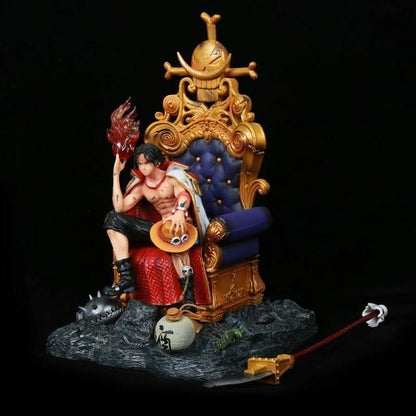 Portgas D. Ace Throne Figure - NO COD