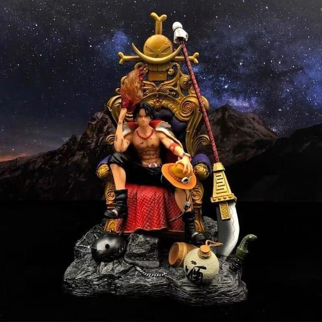 Portgas D. Ace Throne Figure - NO COD