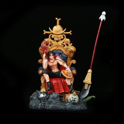Portgas D. Ace Throne Figure - NO COD