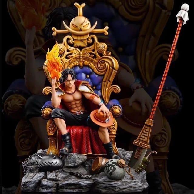 Portgas D. Ace Throne Figure - NO COD