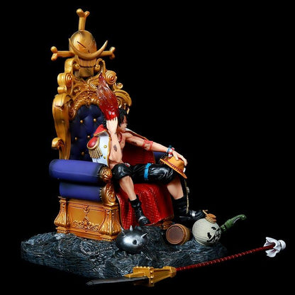 Portgas D. Ace Throne Figure - NO COD