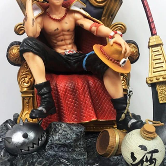 Portgas D. Ace Throne Figure - NO COD