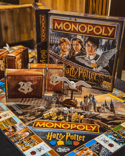 Official Harry Potter Monopoly Board Game-  New 2025 Edition