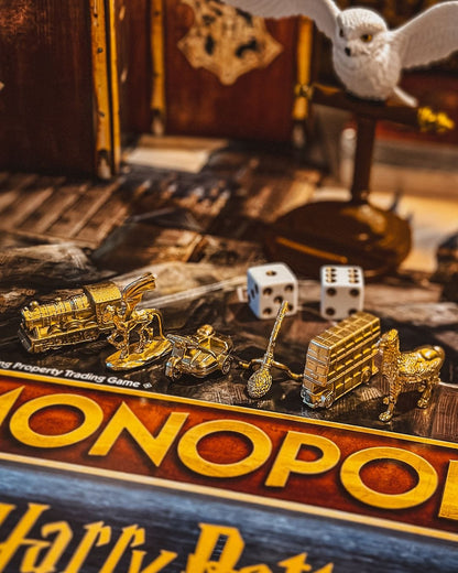 Official Harry Potter Monopoly Board Game-  New 2025 Edition