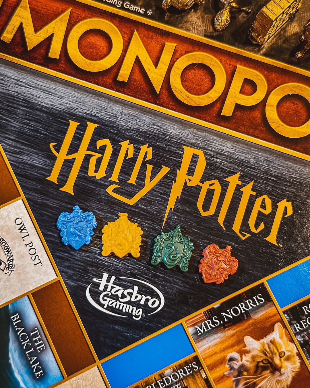 Official Harry Potter Monopoly Board Game-  New 2025 Edition