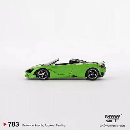 Mini GT Code 783 2024 McLaren 750S Spider Mantis Green