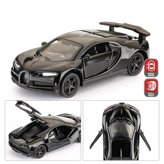AMZ Toys Diecast Metal Scale Model Car - Black