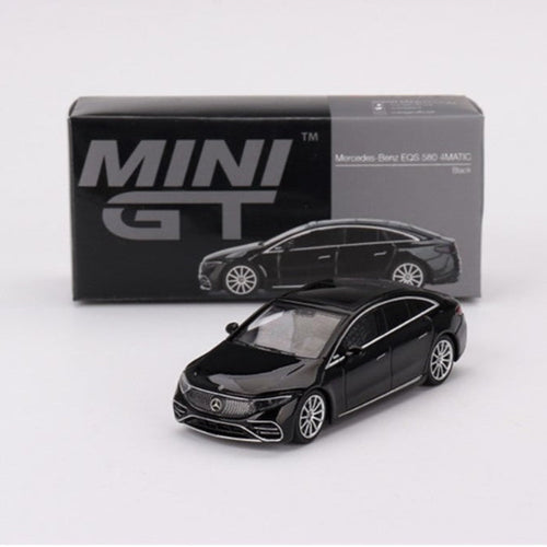 Mini GT Code 694 Mercedes-Benz EQS 580 4MATIC Black
