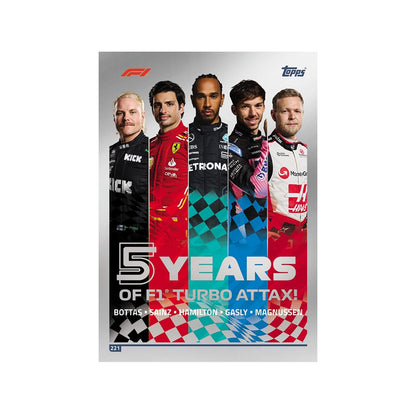 Topps F1 Turbo Attax 2024 Trading and Collectible Card Game (Eco Pack) (No Cash On Delivery Allowed On This Product) - Prepaid Orders Only