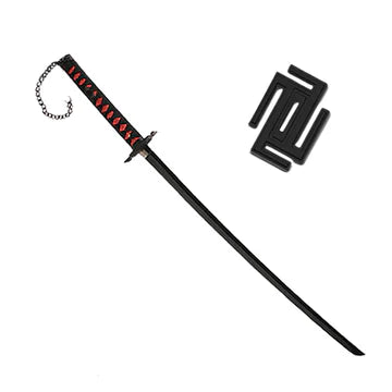 Kurosaki Ichigo Zangetsu Wooden Katana Sword   - No COD Allowed On This Product - Prepaid Orders Only