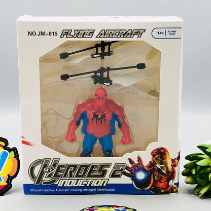 Hand Sensor Flying Spiderman Aircraft